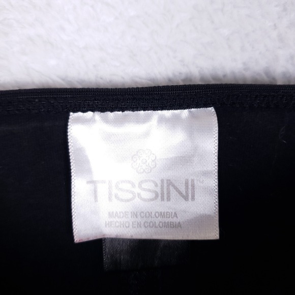 Tissini Waist Trainer Faja Cincher Black Hook And Eye Shapewear Compression Sz M - Picture 5 of 7